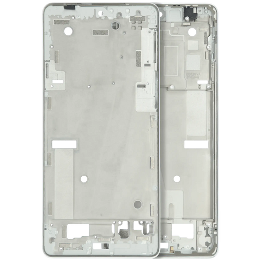 Mid-Frame Housing For Motorola Edge 20 (XT2143 / 2021) (Frosted White) | SKU 109082007524 | image 1