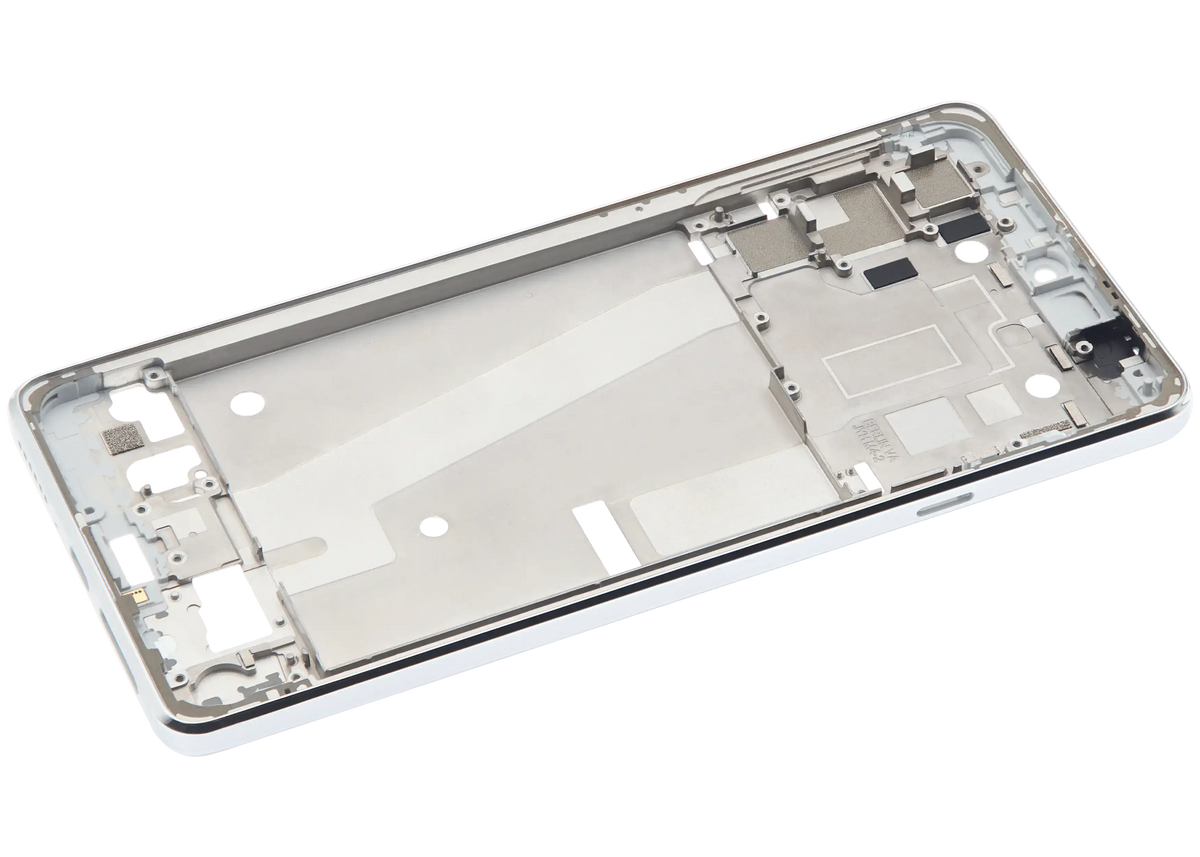 Mid-Frame Housing For Motorola Edge 20 (XT2143 / 2021) (Frosted White) | SKU 109082007524 | image 2