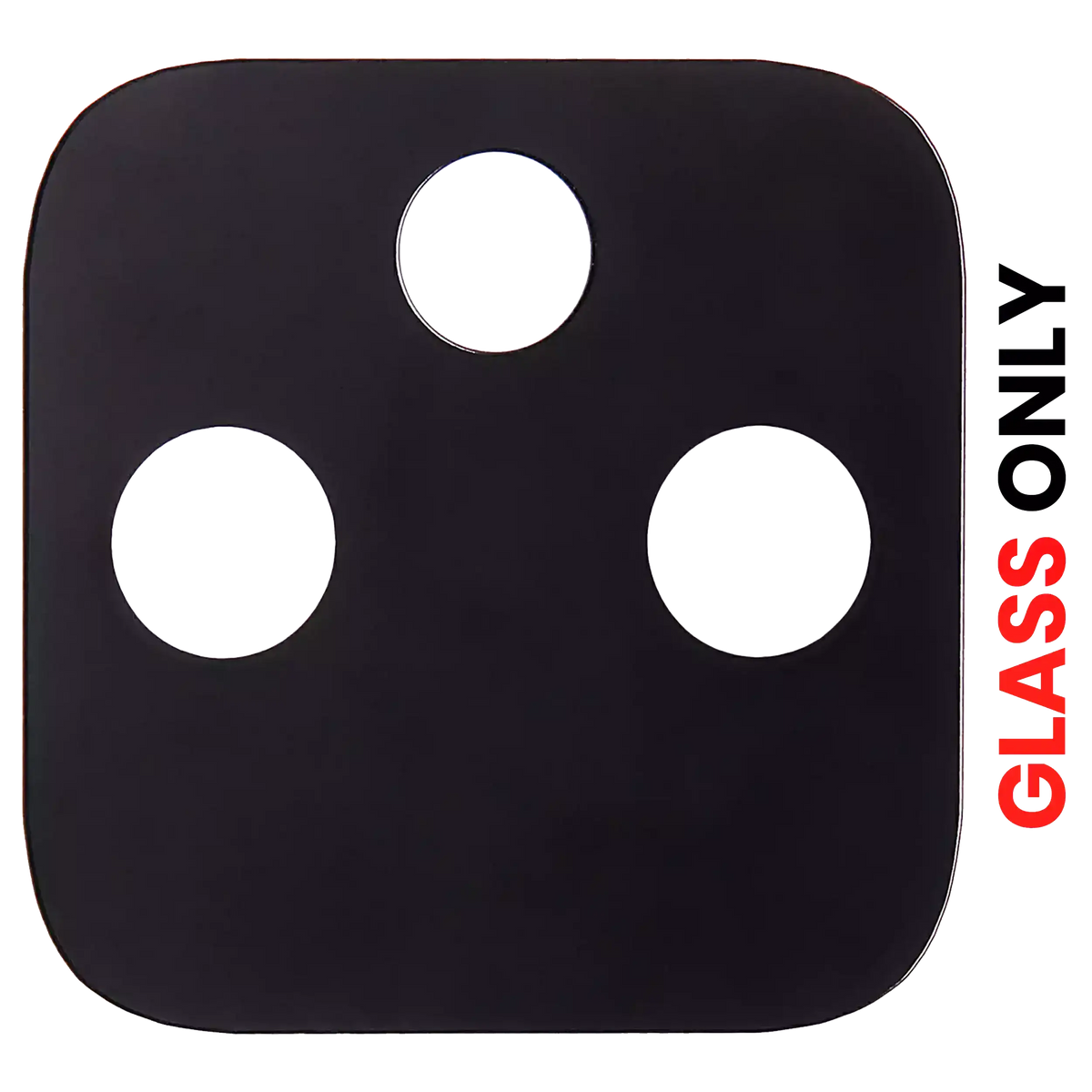Back Camera Lens (Glass Only) With Adhesive For Google Pixel 5A 5G (Aftermarket Plus) - replacement part product view