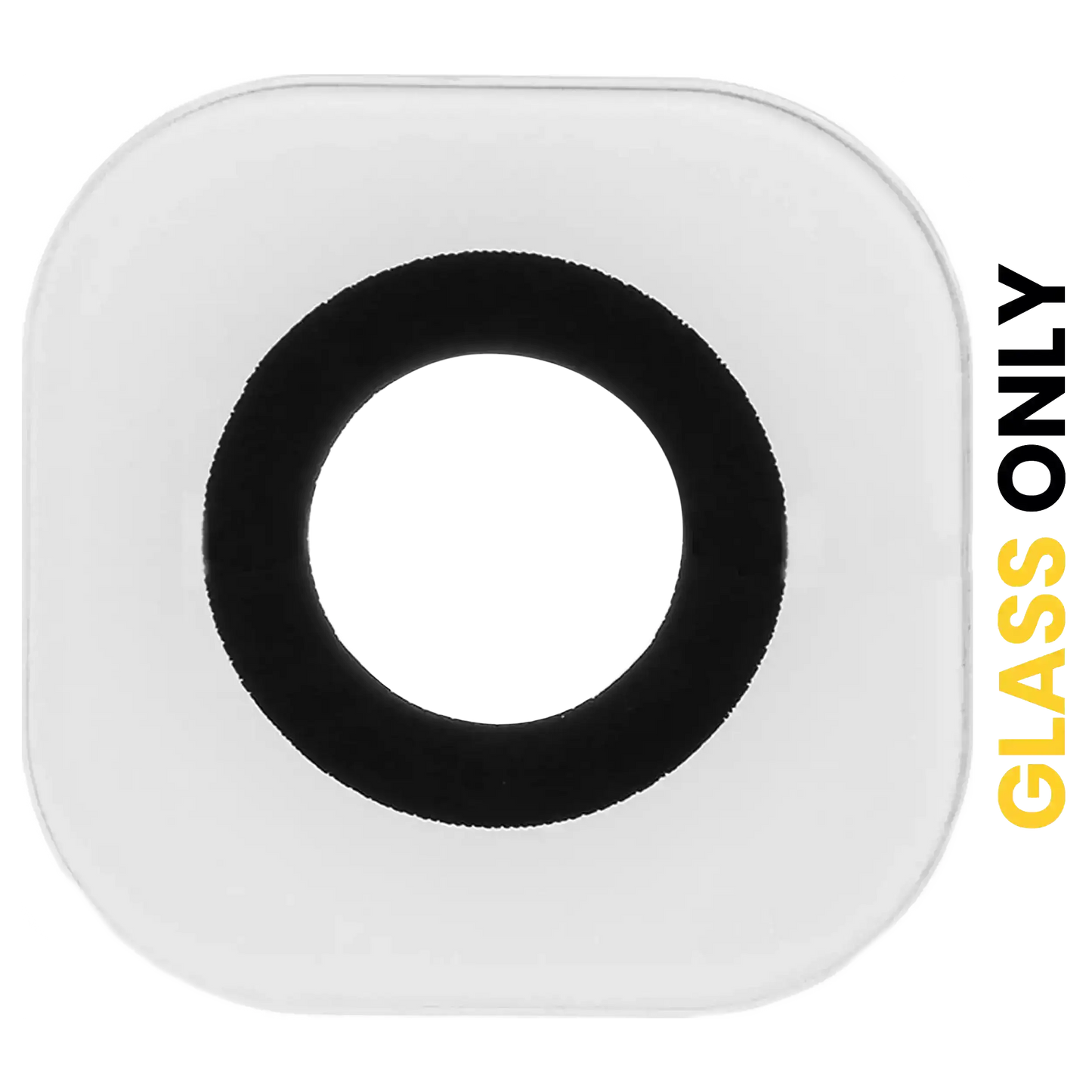 Back Camera Lens (Glass Only) With Adhesive For Samsung Galaxy S6 / S6 Edge (White) (10 Pack)