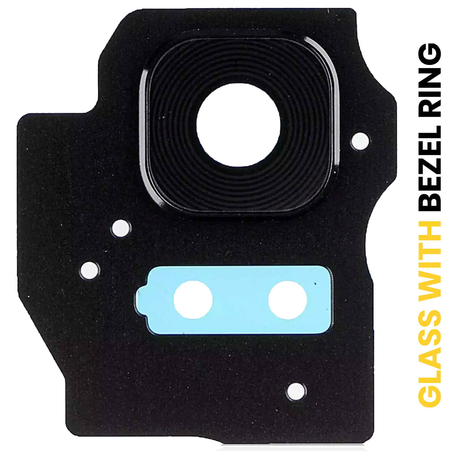 Back Camera Lens With Bezel Ring For Samsung Galaxy S8 Plus (Midnight Black)