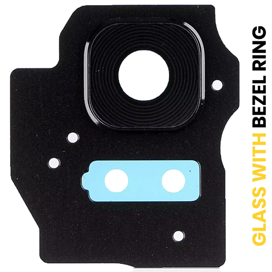 Back Camera Lens With Bezel Ring For Samsung Galaxy S8 Plus (Midnight Black)