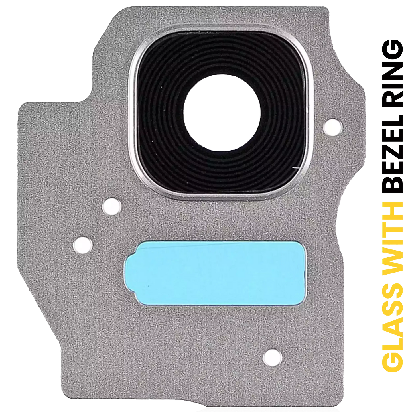 Back Camera Lens With Bezel Ring For Samsung Galaxy S8 Plus (Arctic Silver)