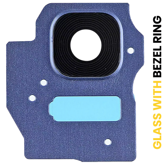 Back Camera Lens With Bezel Ring For Samsung Galaxy S8 Plus (Blue)