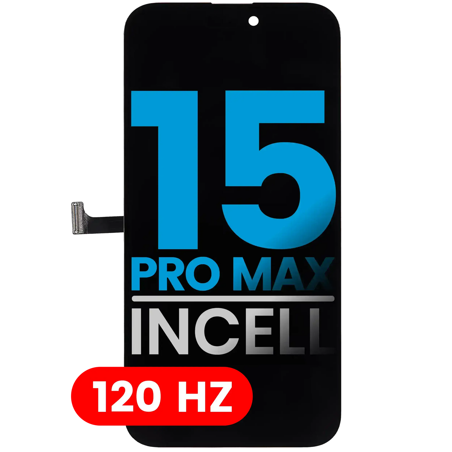 LCD Assembly For iPhone 15 Pro Max (Aftermarket: AQ7 / Incell) (120HZ)
