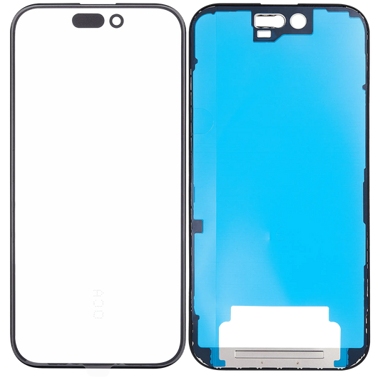 3 in 1 (Glass With OCA Pre-Installed + Frame) For iPhone 16 (OCA Master)