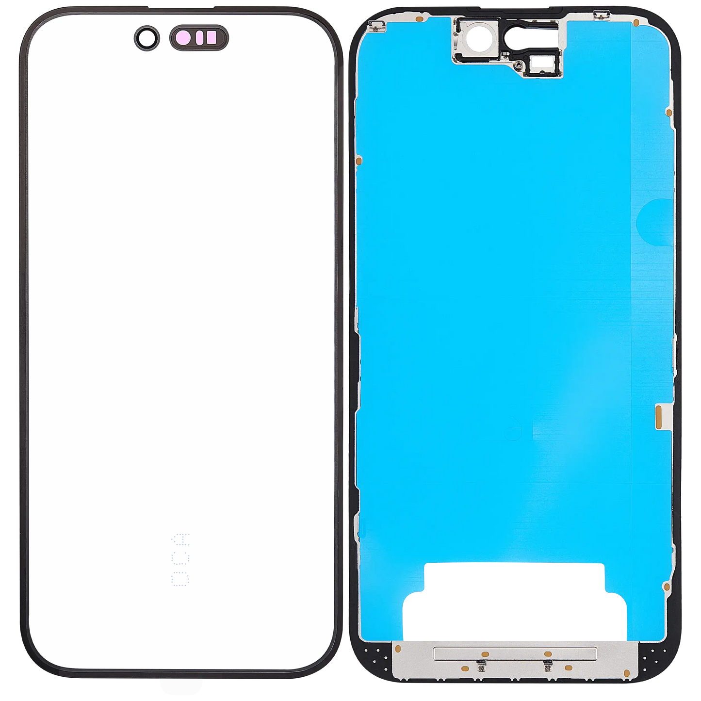 3 in 1 (Glass With OCA Pre-Installed + Frame) For iPhone 16 (OCA Master)