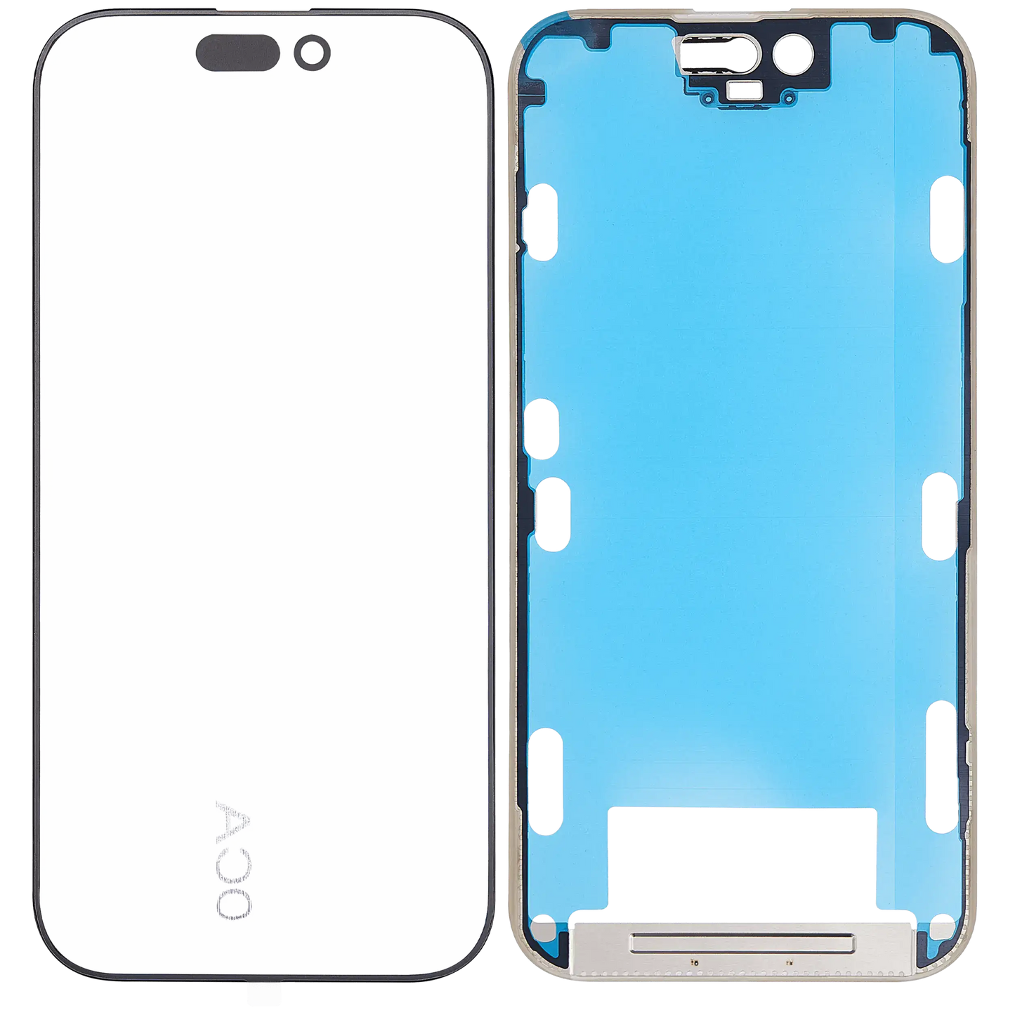 3 in 1 (Glass With OCA Pre-Installed + Frame) For iPhone 16 Pro (OCA Master)
