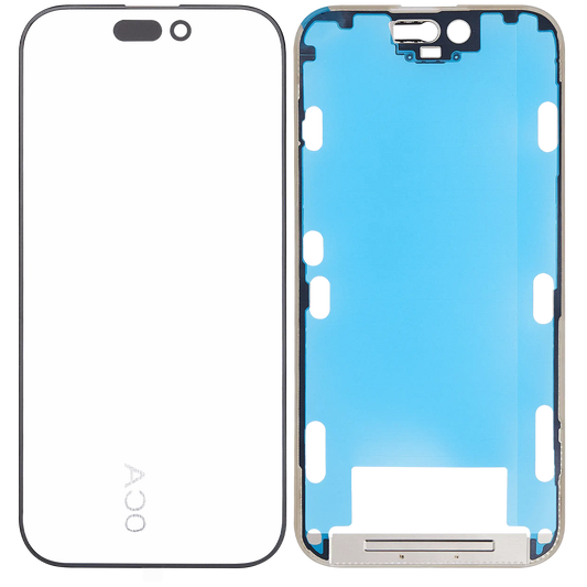 3 in 1 (Glass With OCA Pre-Installed + Frame) For iPhone 16 Pro (OCA Master)