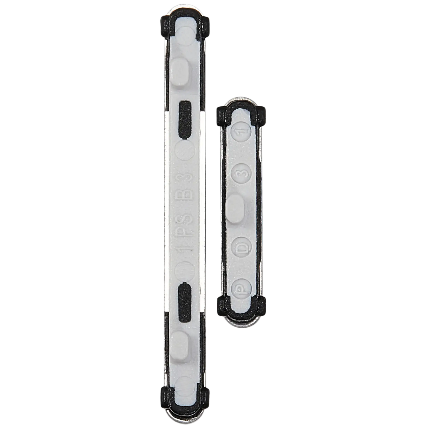 Hard Buttons (Power / Volume) For Samsung Galaxy S25 Edge (S937) (Premium) (Titanium Silver)