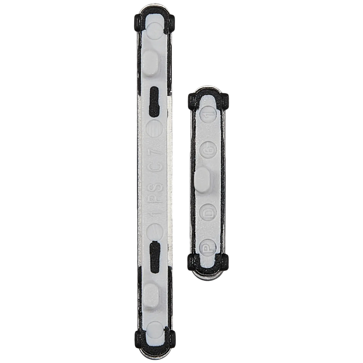 Hard Buttons (Power / Volume) For Samsung Galaxy S25 Edge (S937) (Premium) (Titanium Jetblack)