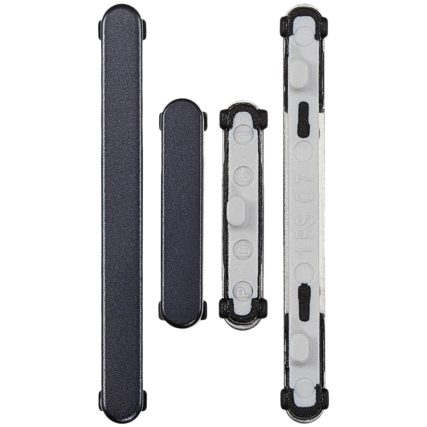 Hard Buttons (Power / Volume) For Samsung Galaxy S25 Edge (S937) (Premium) (Titanium Jetblack)
