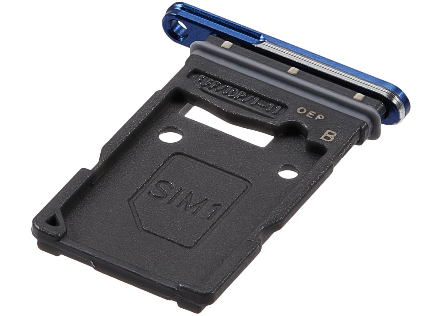 Single Sim Card Tray For Samsung Galaxy Z Fold 7 (F966) (Premium) (Blue Shadow)