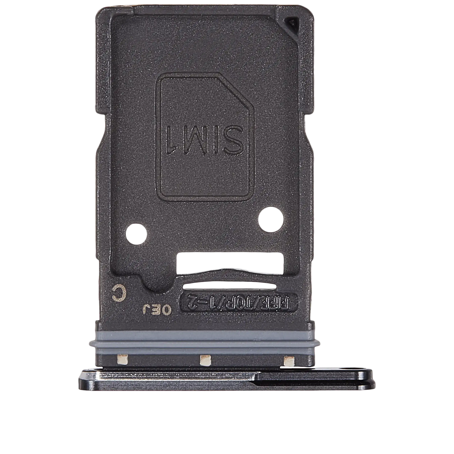 Single Sim Card Tray For Samsung Galaxy Z Fold 7 (F966) (Premium) (Jet Black)