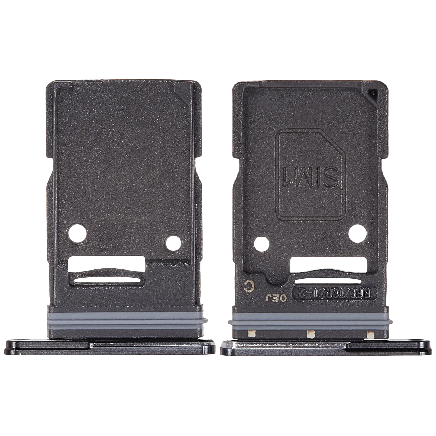 Single Sim Card Tray For Samsung Galaxy Z Fold 7 (F966) (Premium) (Jet Black)