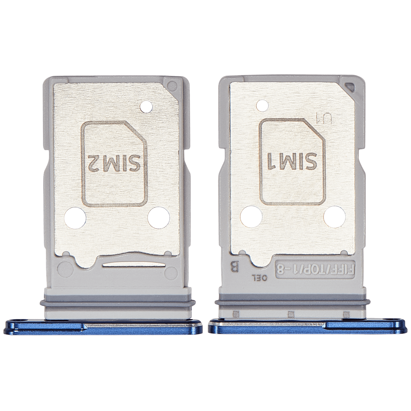 Dual Sim Card Tray For Samsung Galaxy Z Fold 7 (F966) (Premium) (Blue Shadow)