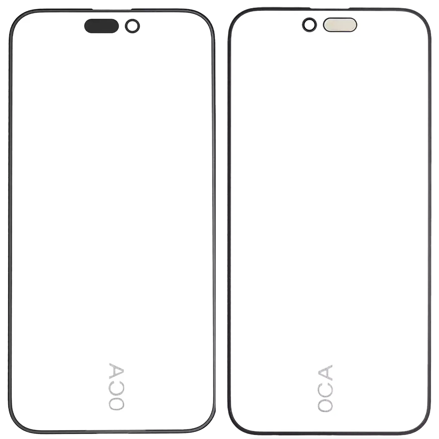 Frame Only For iPhone 15 Pro Max (5 Pack) (OCA Master)