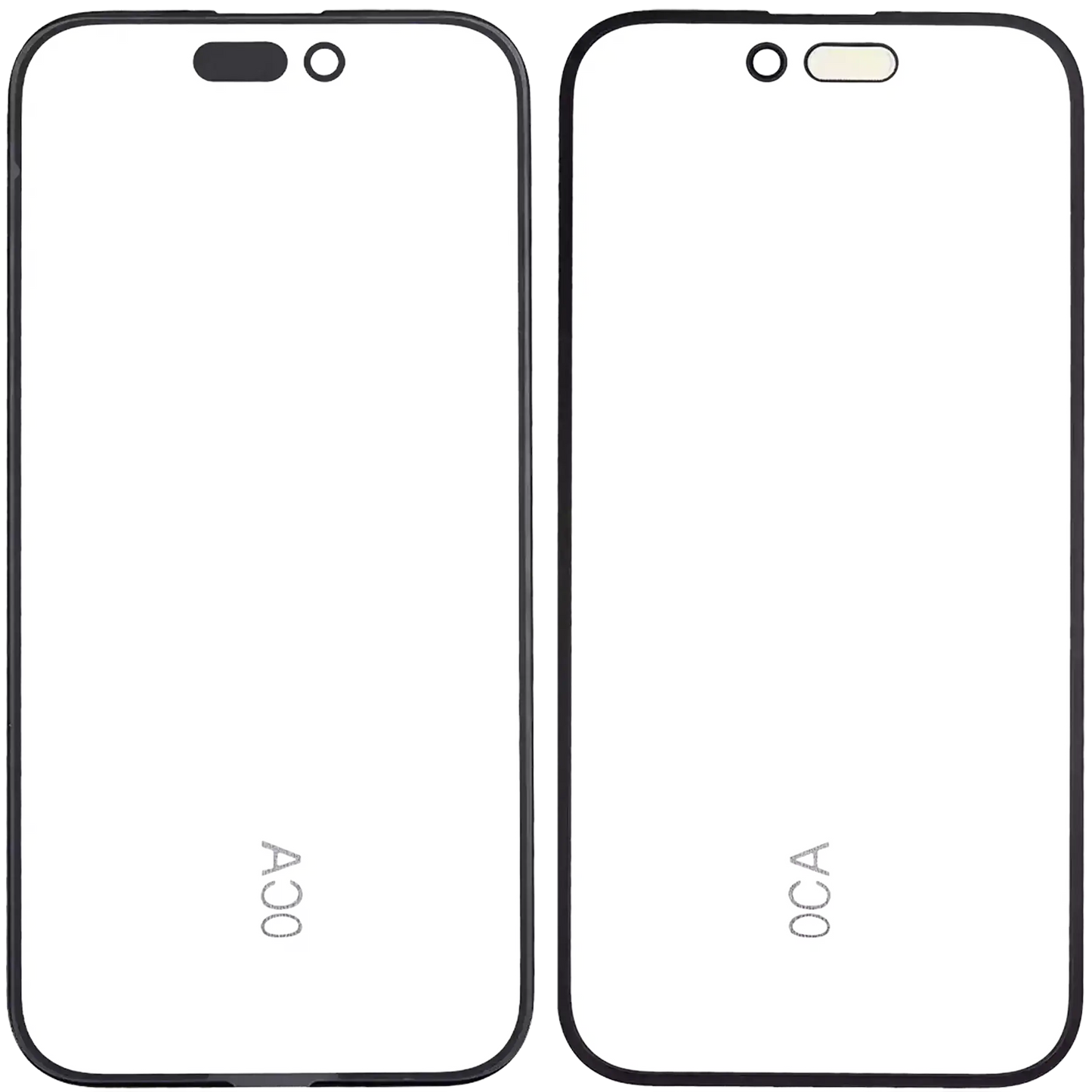 Frame Only For iPhone 15 (5 Pack) (OCA Master)