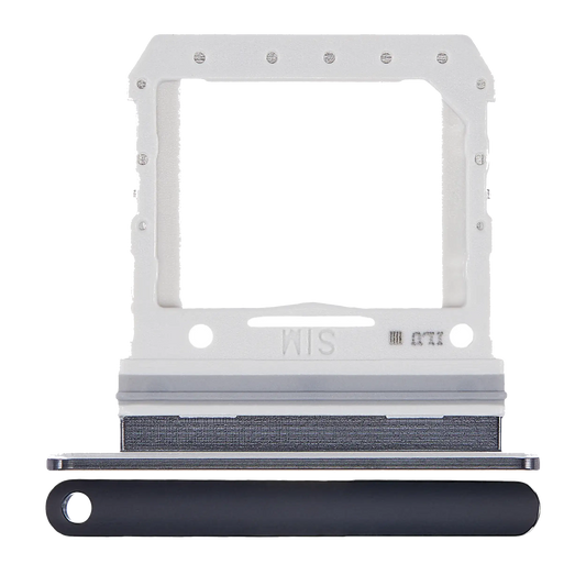 Single Sim Card Tray For Samsung Galaxy Z Flip 4G (F700) / Z Flip 5G (F707) (Mirror Black) - Main View