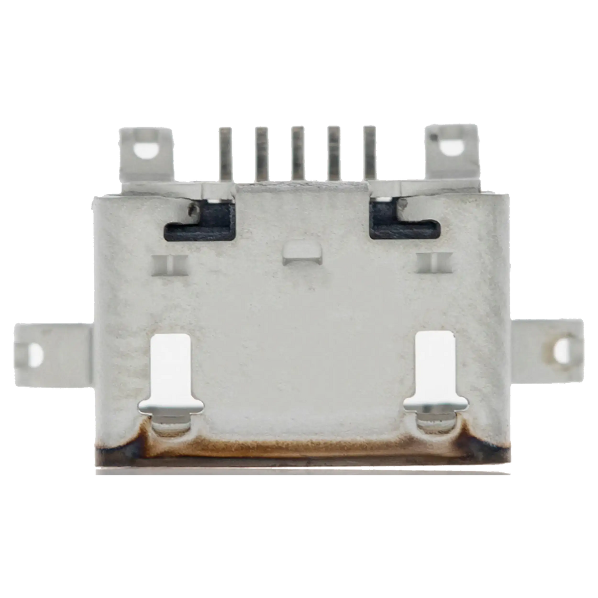 Charging Port for Motorola Droid Maxx 2 (XT1565 / 2015) Soldering Required - replacement component front view, SKU 107082036921, image 1