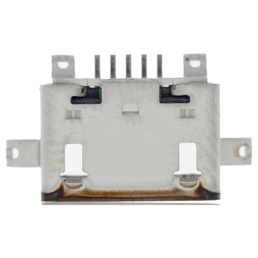 Charging Port for Motorola Droid Maxx 2 (XT1565 / 2015) Soldering Required - replacement component front view, SKU 107082036921, image 1