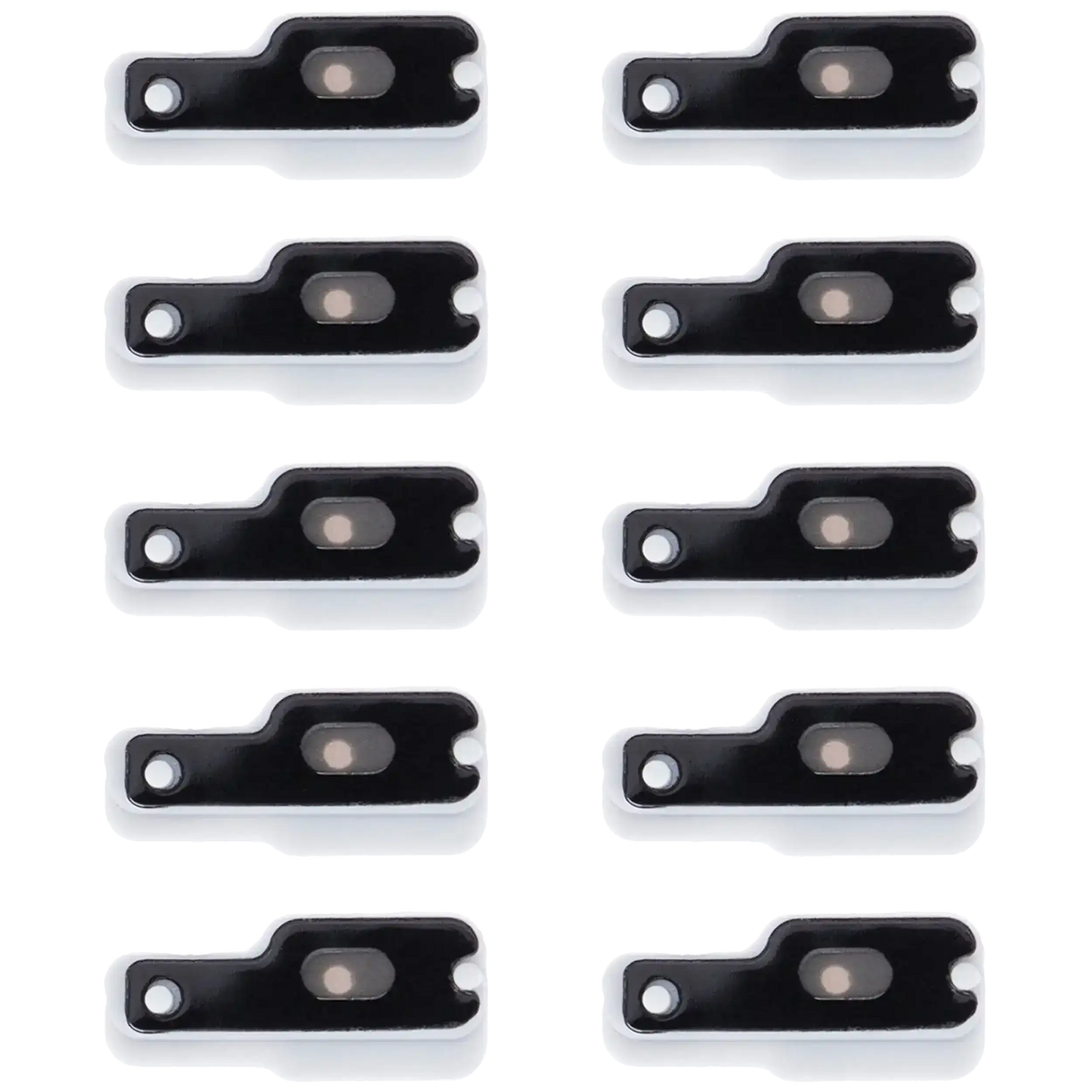 Flash Light / Power Flex Bracket With Microphone Mesh For iPhone 12 Pro Max (10 Pack)