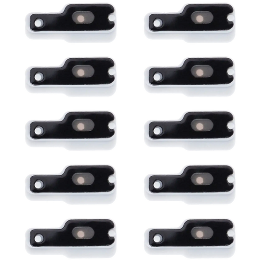 Flash Light / Power Flex Bracket With Microphone Mesh For iPhone 12 Pro Max (10 Pack)