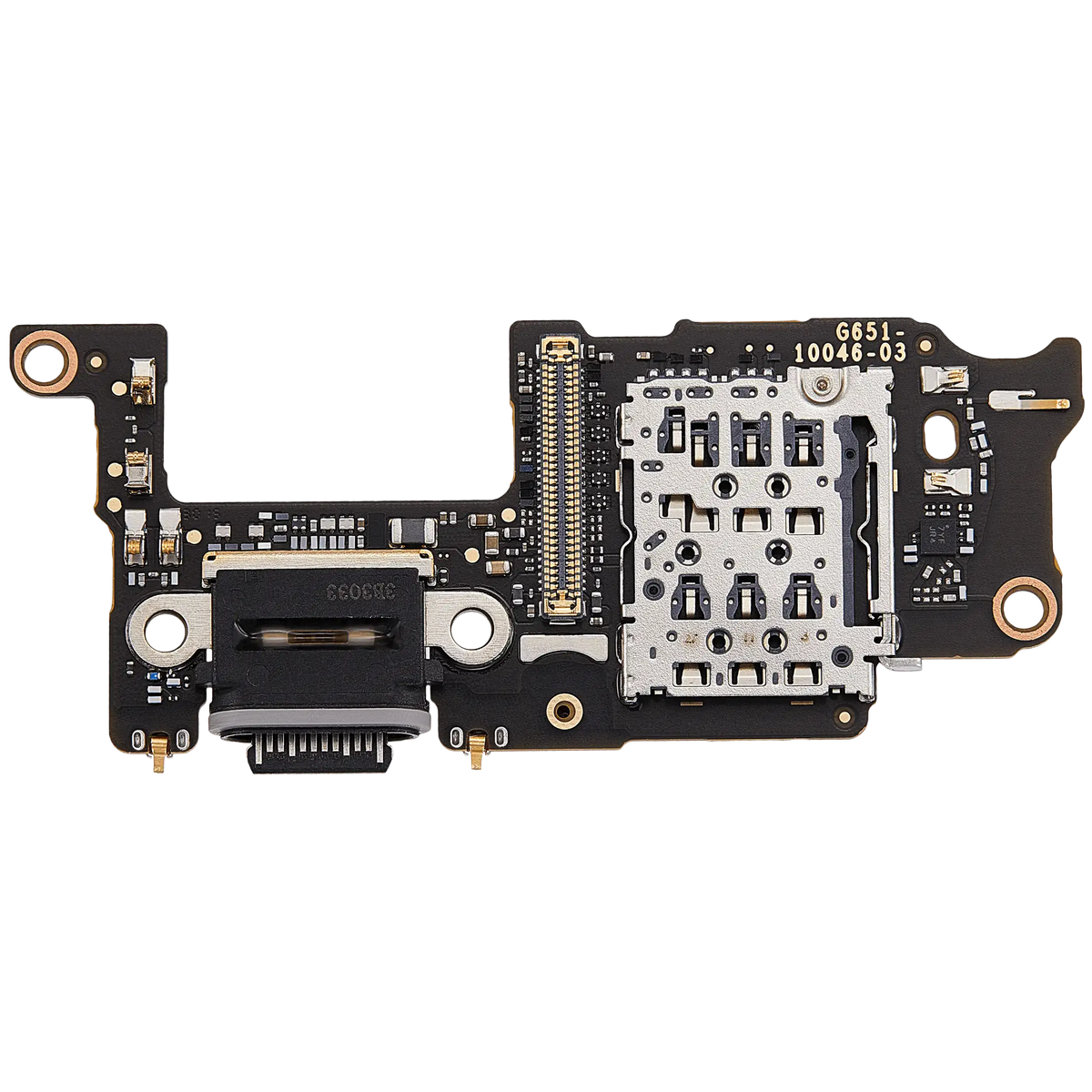 Charging Port Flex With Sim Card Reader For Google Pixel 9 Pro XL - replacement component detail view