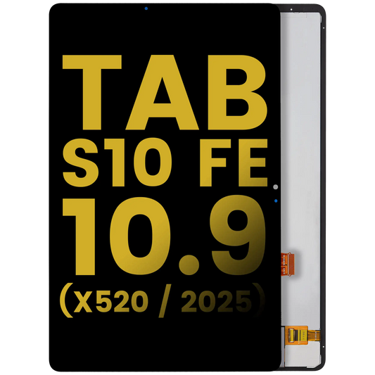 LCD Assembly Without Frame Compatible For Samsung Galaxy Tab S10 FE 10.9" (X520) (2025) (Refurbished) (Black) - product image 1