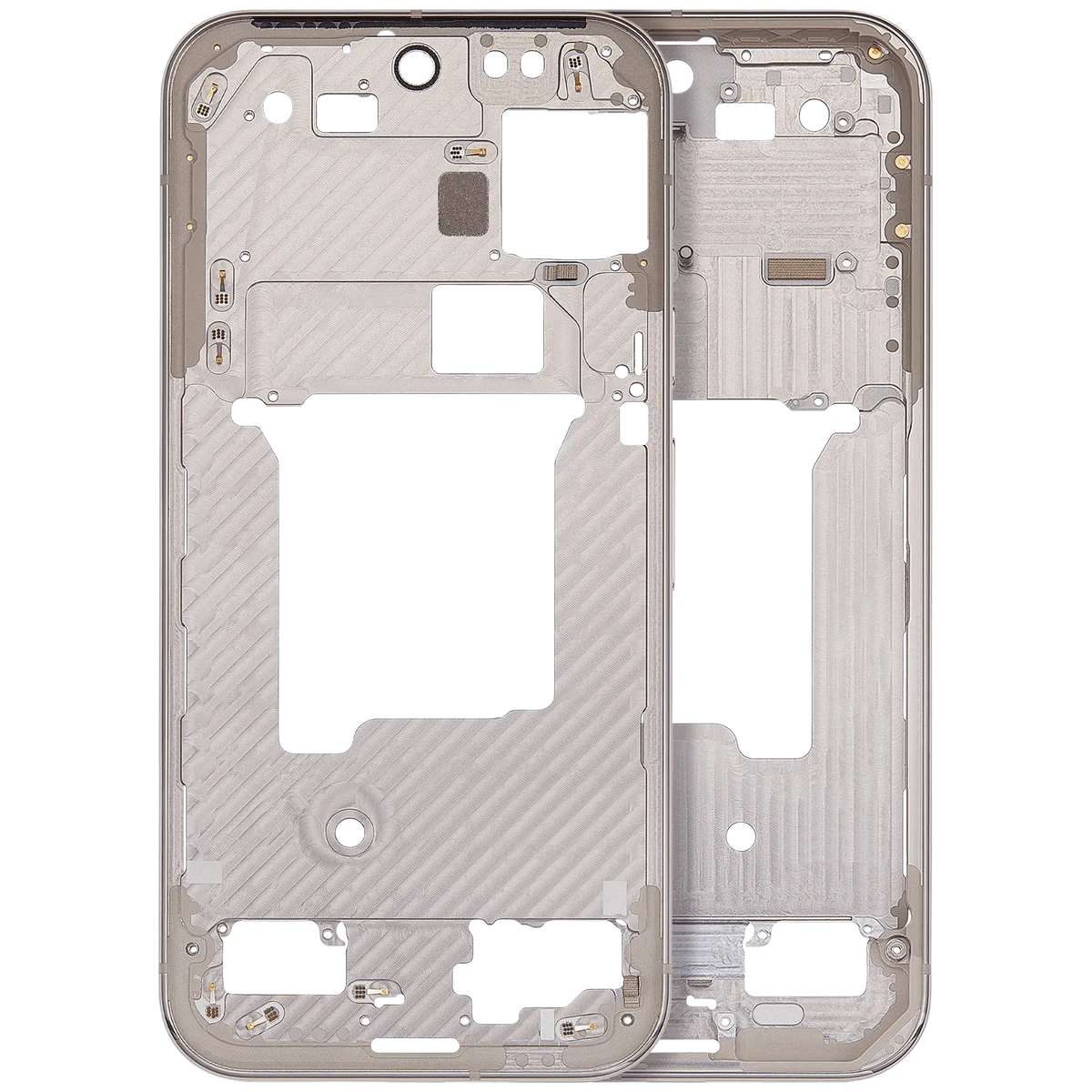 Mid-Frame Housing For Google Pixel 9 Pro (US Version) (Porcelain) - replacement part product view