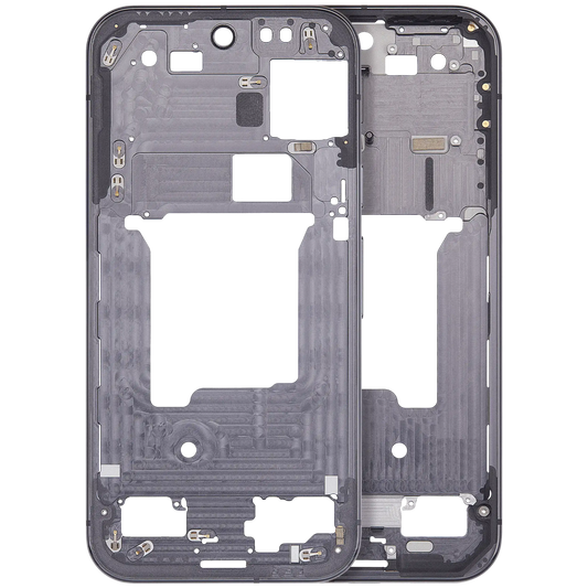 Mid-Frame Housing For Google Pixel 9 Pro (US Version) (Obsidian) - replacement part product view