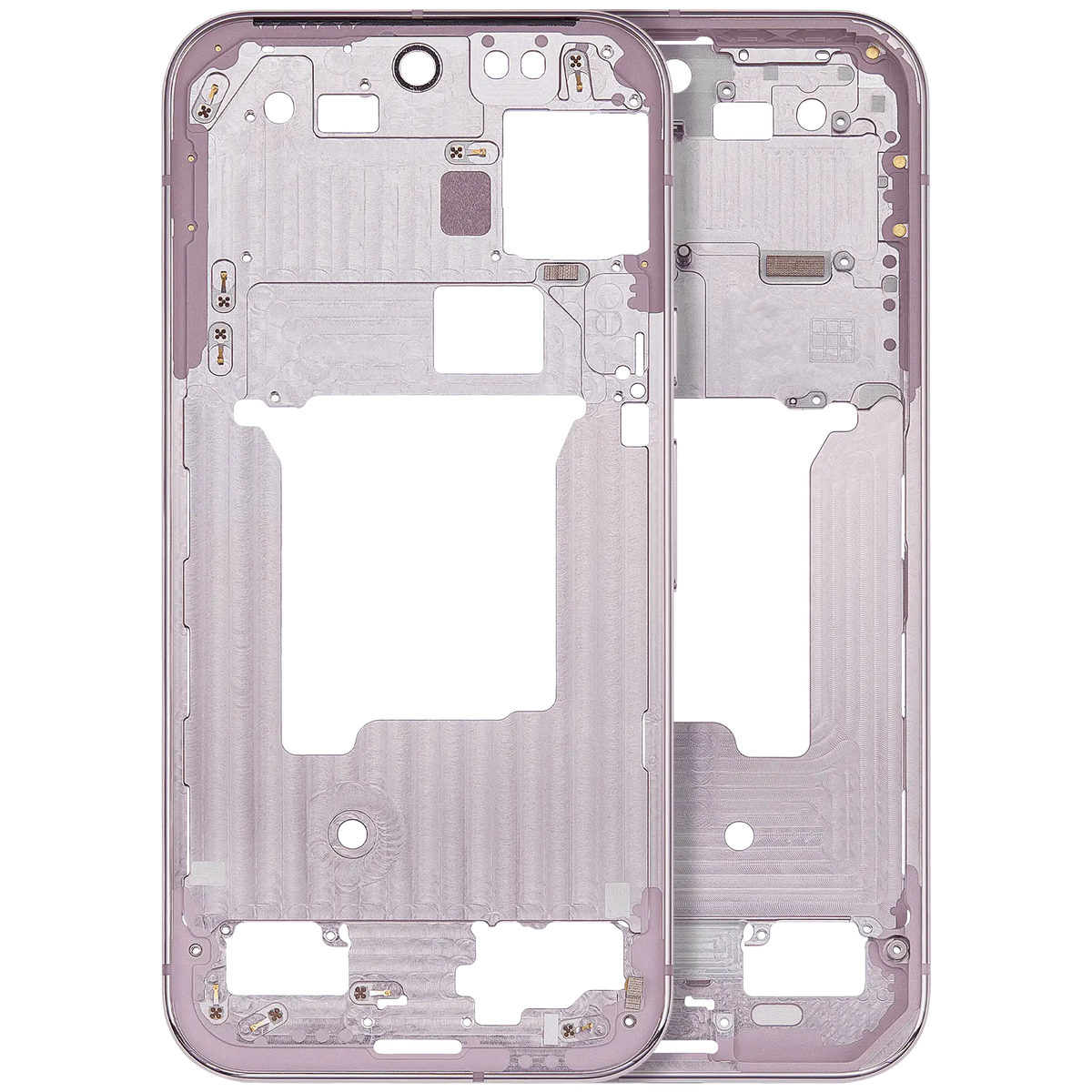 Mid-Frame Housing For Google Pixel 9 Pro (US Version) (Rose Quartz) - replacement part product view
