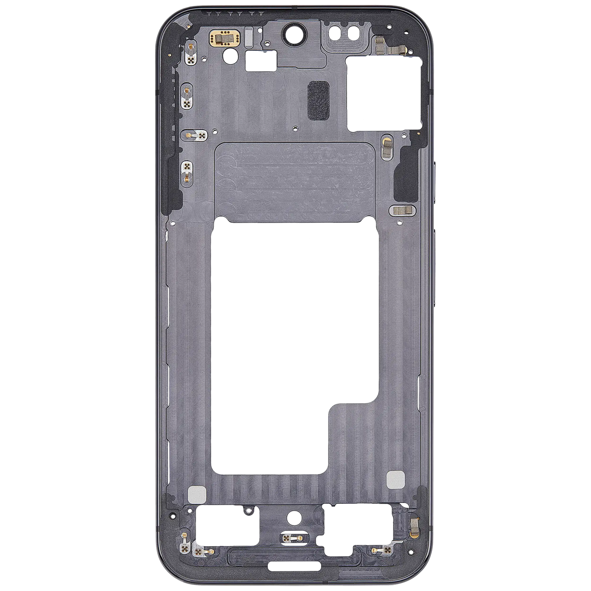 Mid-Frame Housing For Google Pixel 9 Pro XL (US Version) (Obsidian) - phone repair component product image