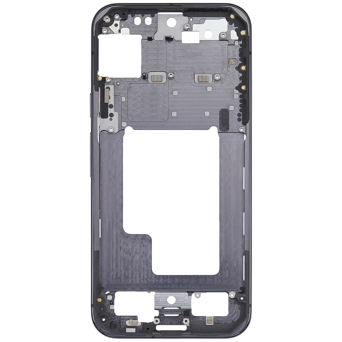 Mid-Frame Housing For Google Pixel 9 Pro XL (US Version) (Obsidian) - replacement part product view 9