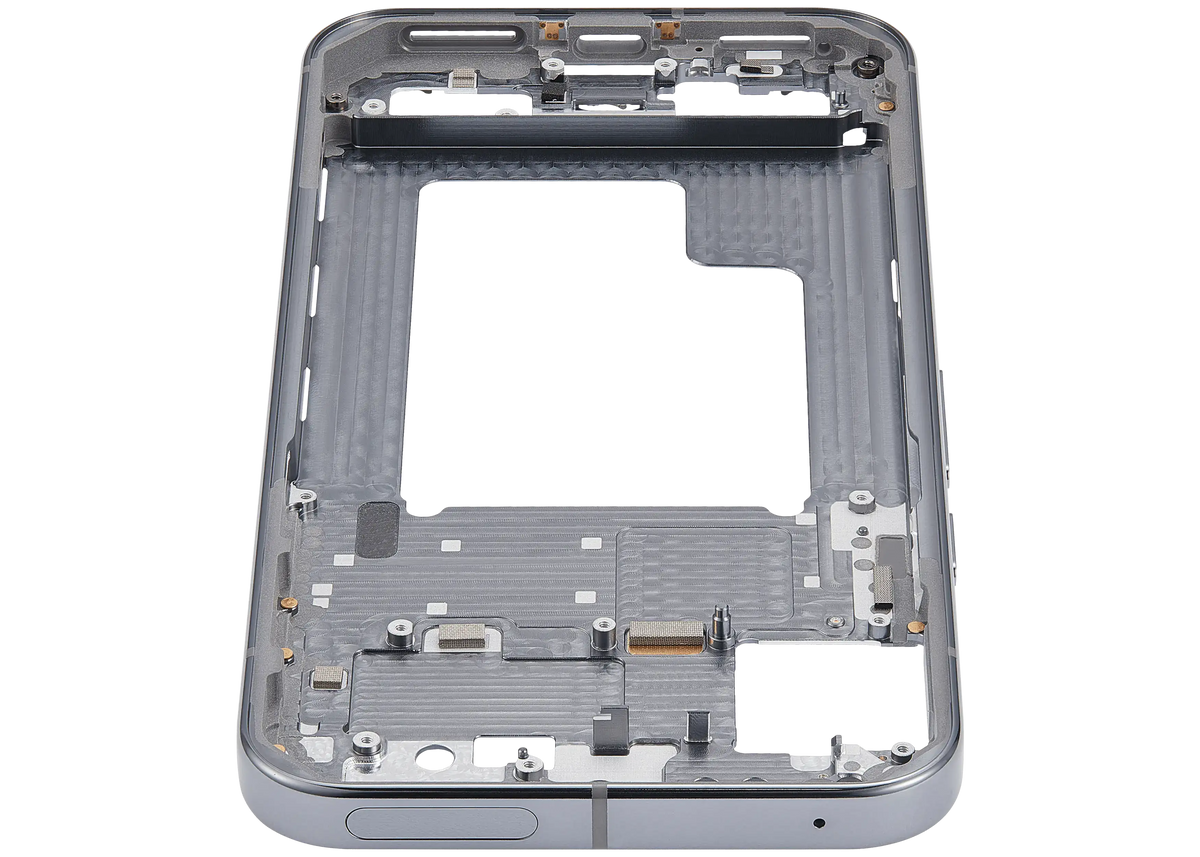 Mid-Frame Housing For Google Pixel 9 Pro XL (US Version) (Hazel) - phone repair part close-up