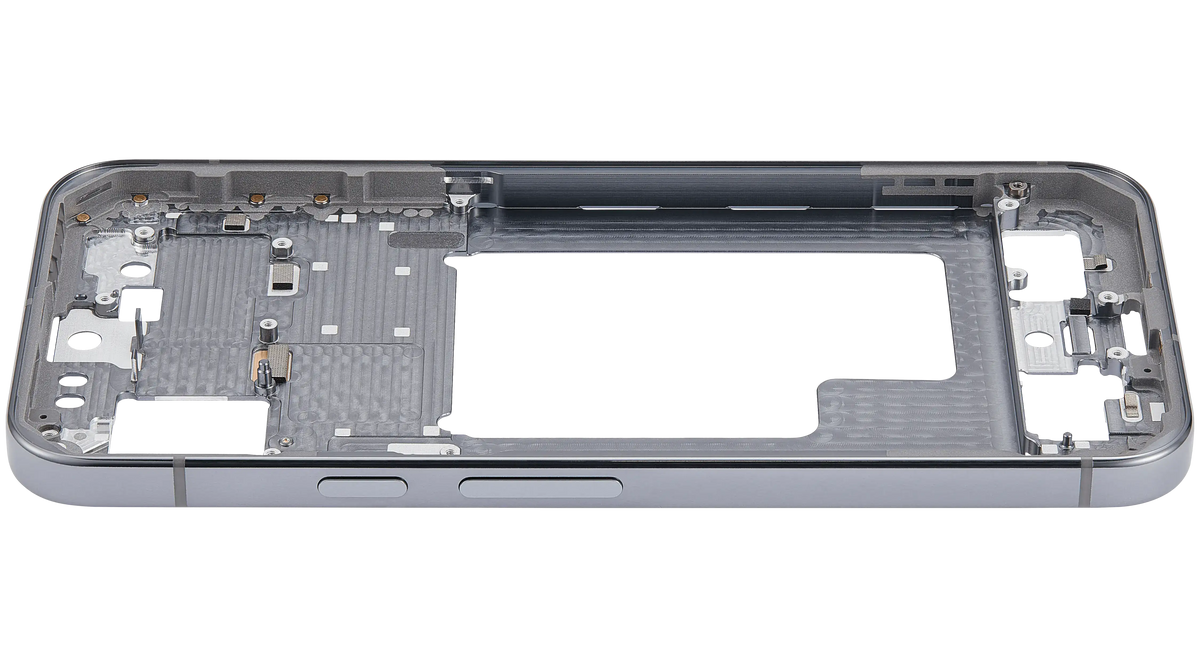Mid-Frame Housing For Google Pixel 9 Pro XL (US Version) (Hazel) - replacement part additional angle