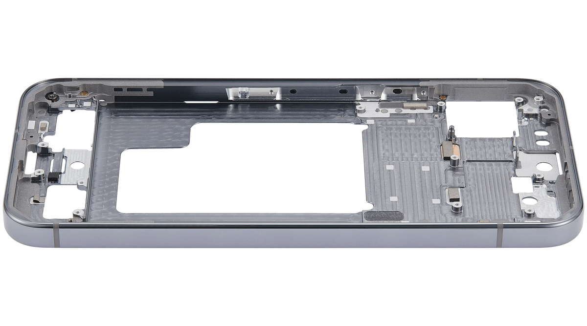 Mid-Frame Housing For Google Pixel 9 Pro XL (US Version) (Hazel) - repair component detailed angle