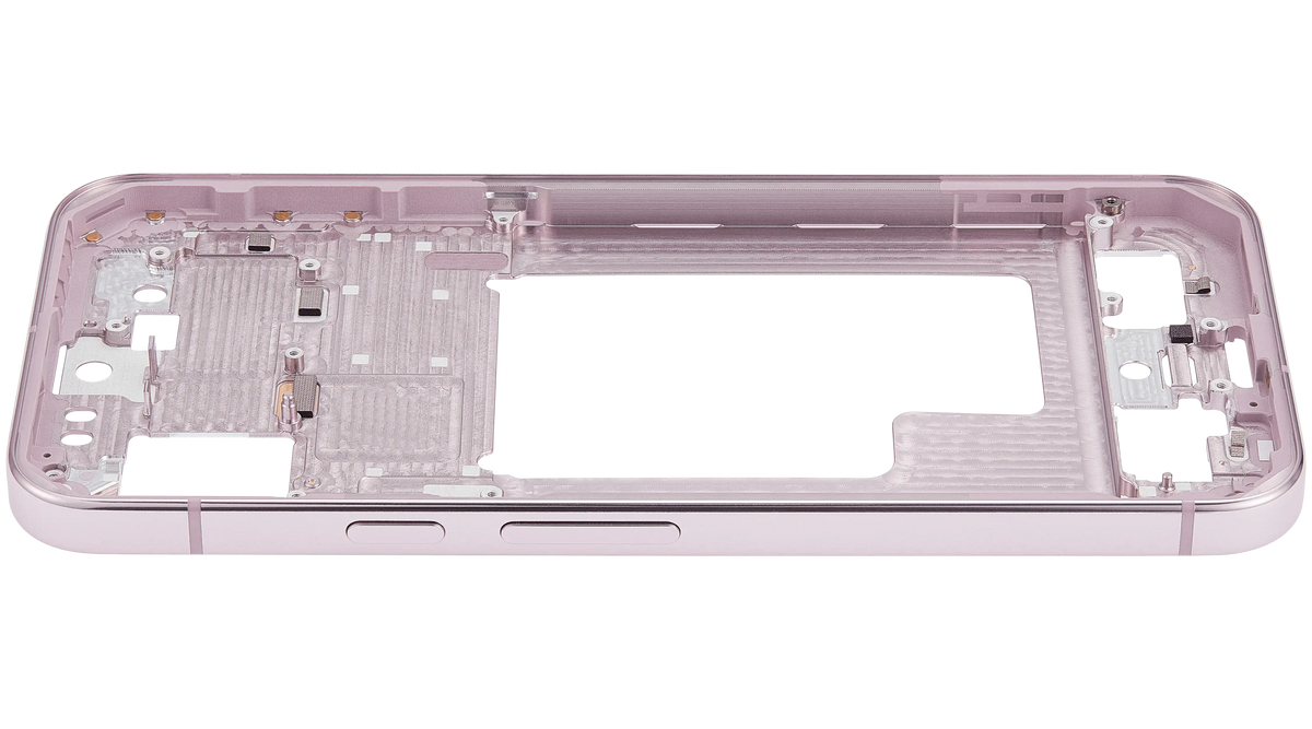 Mid-Frame Housing For Google Pixel 9 Pro XL (US Version) (Rose Quartz) - replacement part additional angle