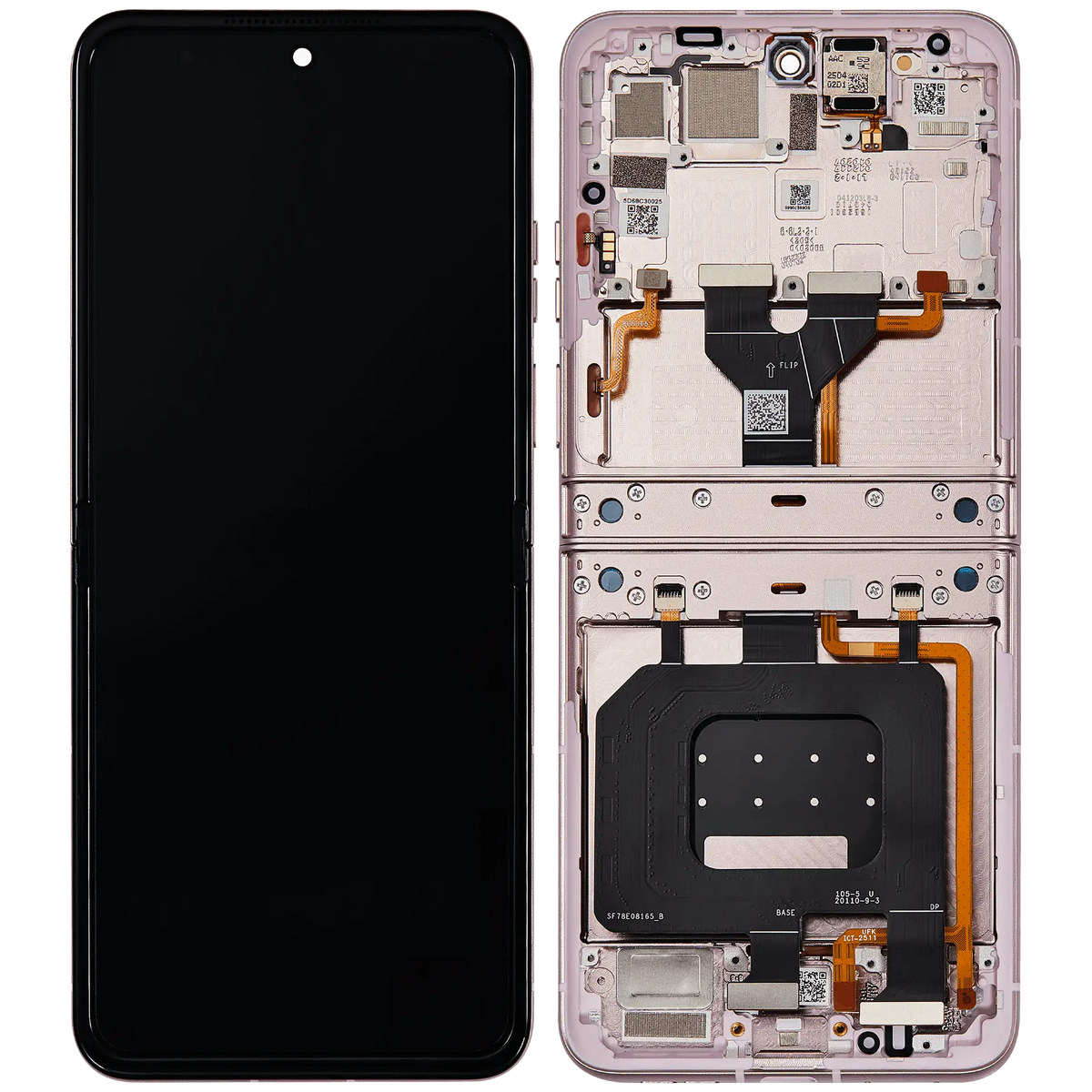 OLED Assembly With Frame For Motorola Razr 2025 / Razr 60 (XT2553 / 2025) (Refurbished) - Motorola replacement part image 7