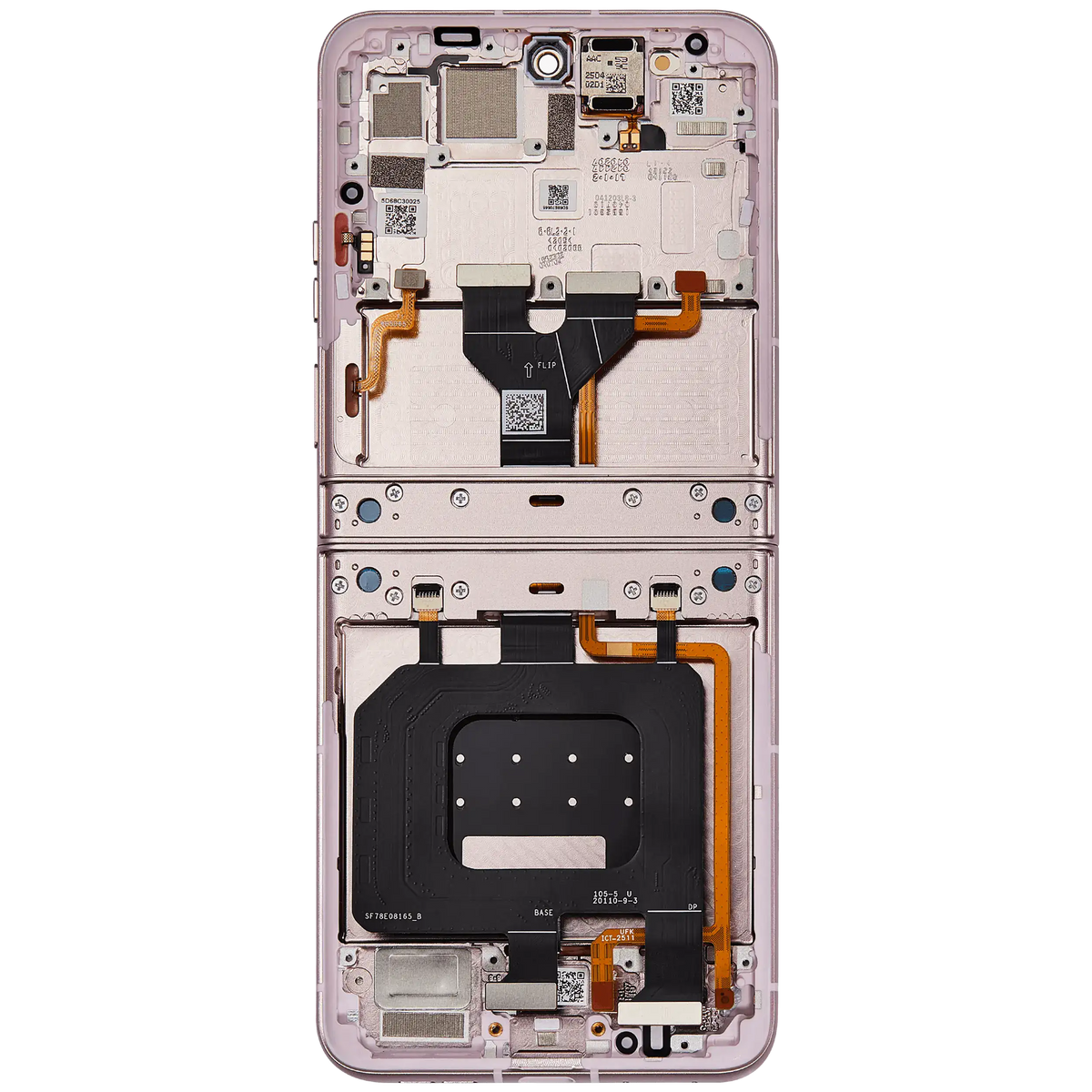 OLED Assembly With Frame For Motorola Razr 2025 / Razr 60 (XT2553 / 2025) (Refurbished) - Motorola replacement part image 9