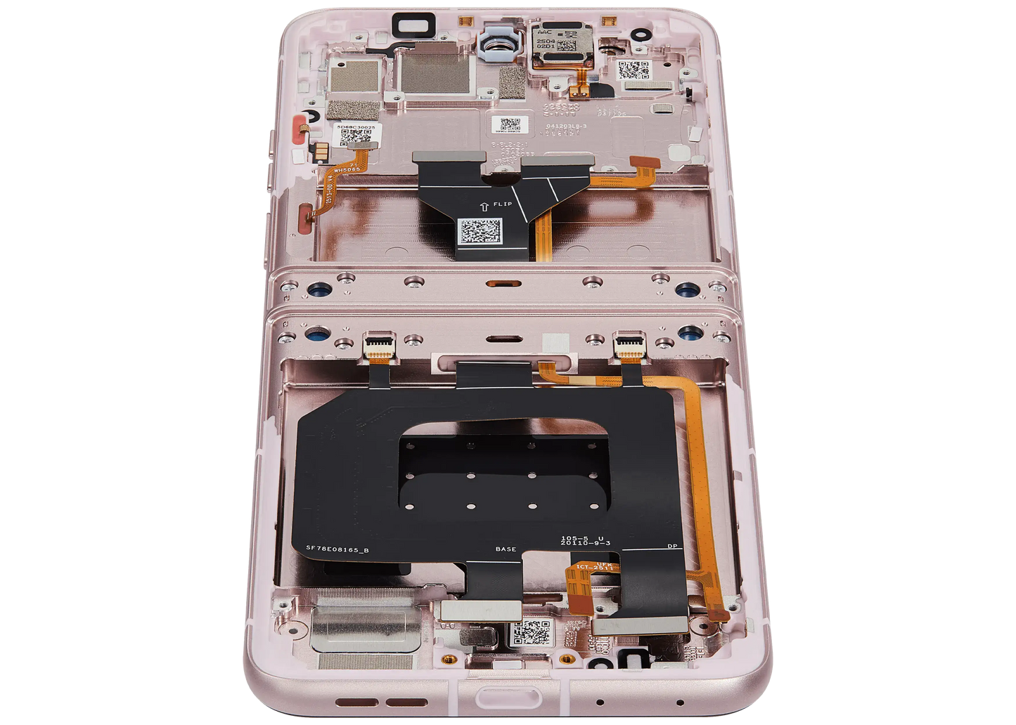 OLED Assembly With Frame For Motorola Razr 2025 / Razr 60 (XT2553 / 2025) (Refurbished) - Motorola replacement part image 3