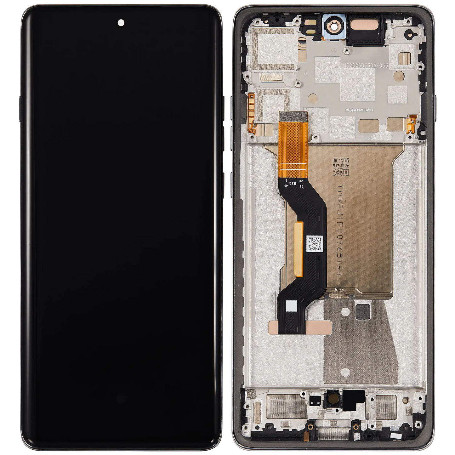 OLED Assembly With Frame For Motorola Edge 60 Pro (XT2507 / 2025) (Refurbished) (Shadow) | SKU 107282225630 | image 7