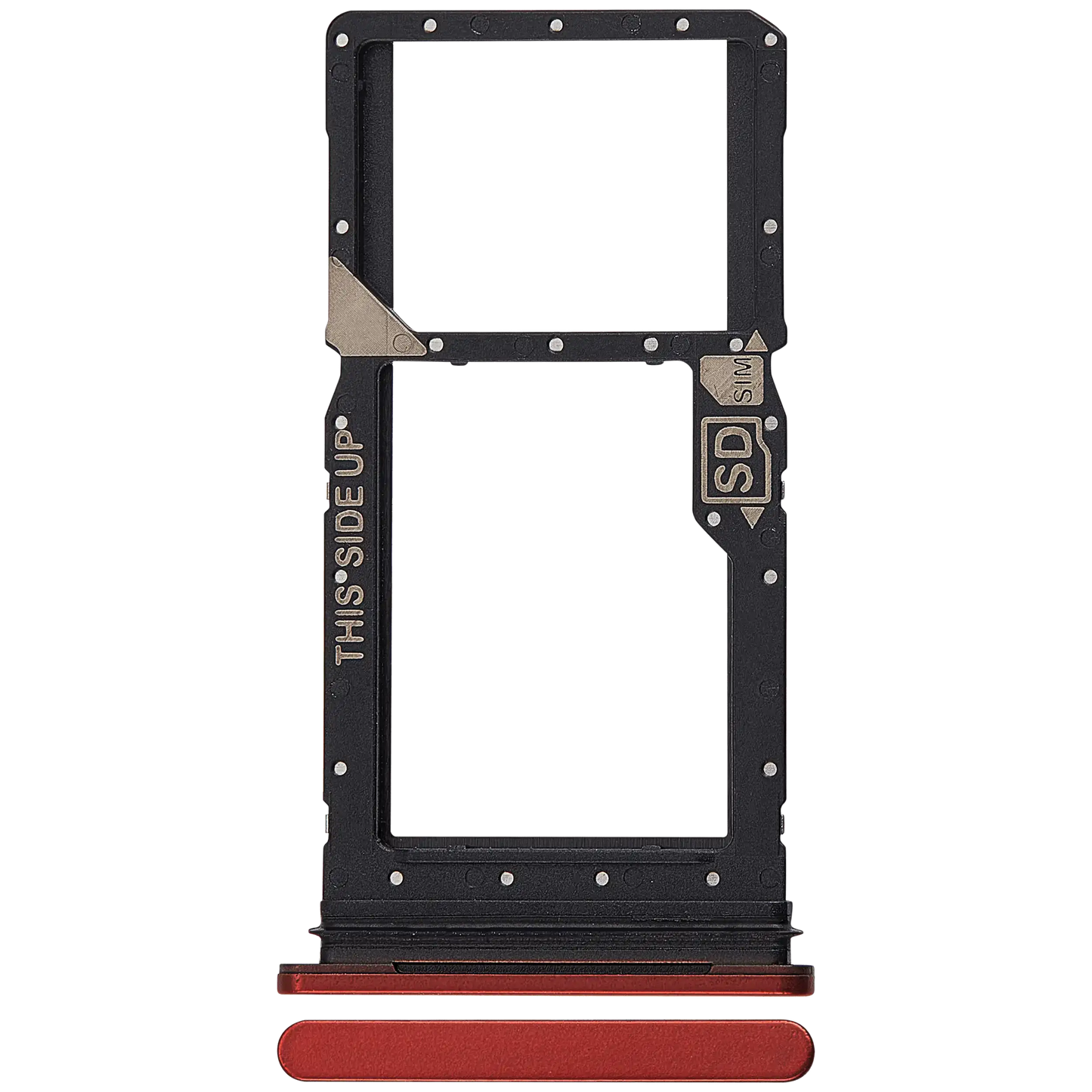Single Sim Card Tray For Motorola Moto G Stylus 5G (XT2419 / 2024) (Premium) (Scarlet Wave) replacement part SKU 107282225732 image 1