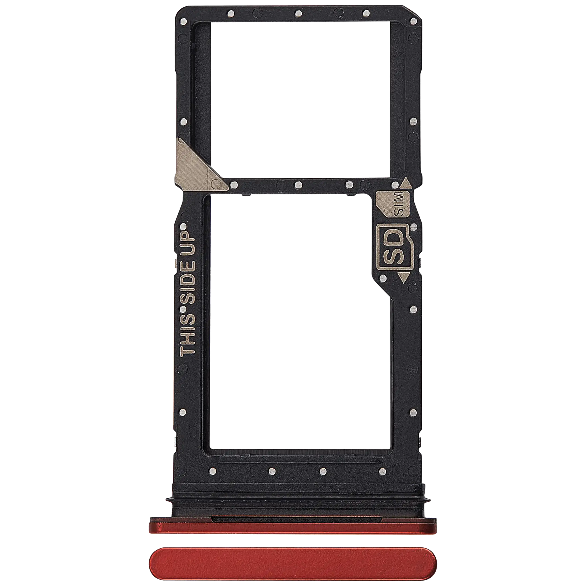 Single Sim Card Tray For Motorola Moto G Stylus 5G (XT2419 / 2024) (Premium) (Scarlet Wave) replacement part SKU 107282225732 image 1