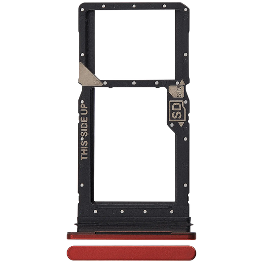 Single Sim Card Tray For Motorola Moto G Stylus 5G (XT2419 / 2024) (Premium) (Scarlet Wave) replacement part SKU 107282225732 image 1