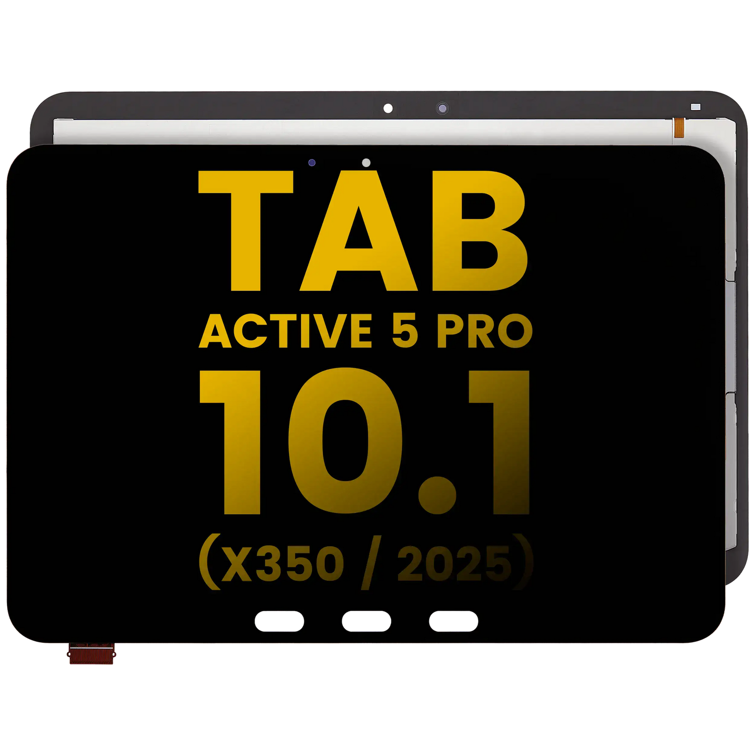 LCD Assembly Without Frame Samsung Galaxy Tab Active 5 Pro 10.1" (X350 / 2025) (Refurbished) (Black) Samsung Galaxy Tab Active replacement part - product image 1