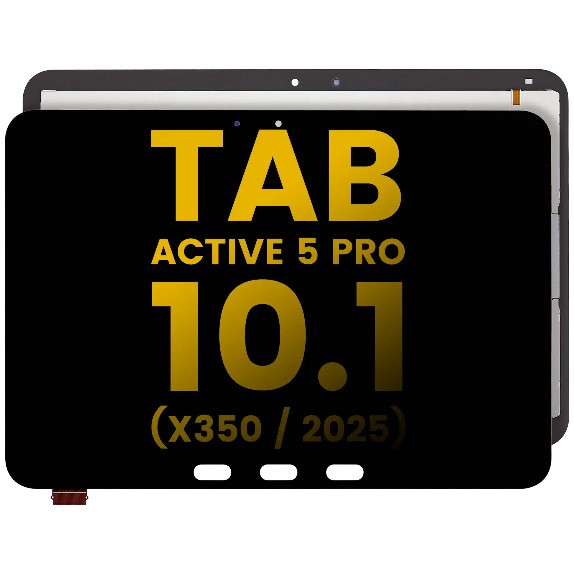 LCD Assembly Without Frame Samsung Galaxy Tab Active 5 Pro 10.1" (X350 / 2025) (Refurbished) (Black) Samsung Galaxy Tab Active replacement part - product image 1
