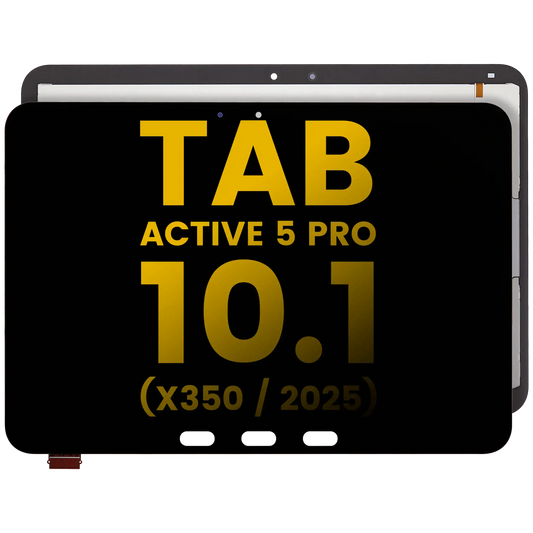 LCD Assembly Without Frame Samsung Galaxy Tab Active 5 Pro 10.1" (X350 / 2025) (Refurbished) (Black) Samsung Galaxy Tab Active replacement part - product image 1