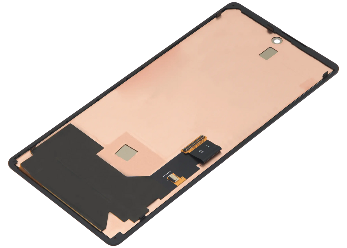 OLED Assembly With Frame (Without Fingerprint Sensor) For Google Pixel 6 (Refurbished) (All Colors) - repair component detailed angle