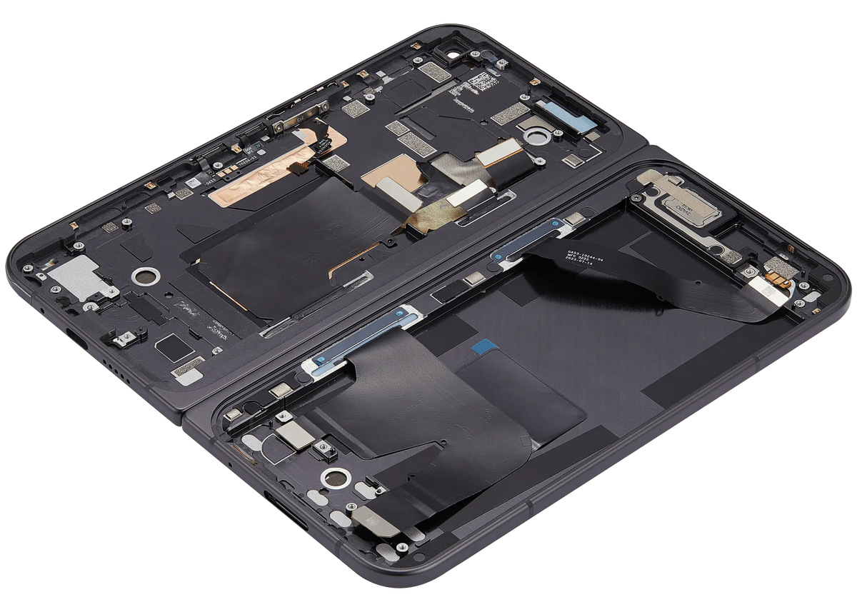 Inner OLED Assembly With Frame For Google Pixel 9 Pro Fold (Refurbished) (Obsidian) - repair component alternate view